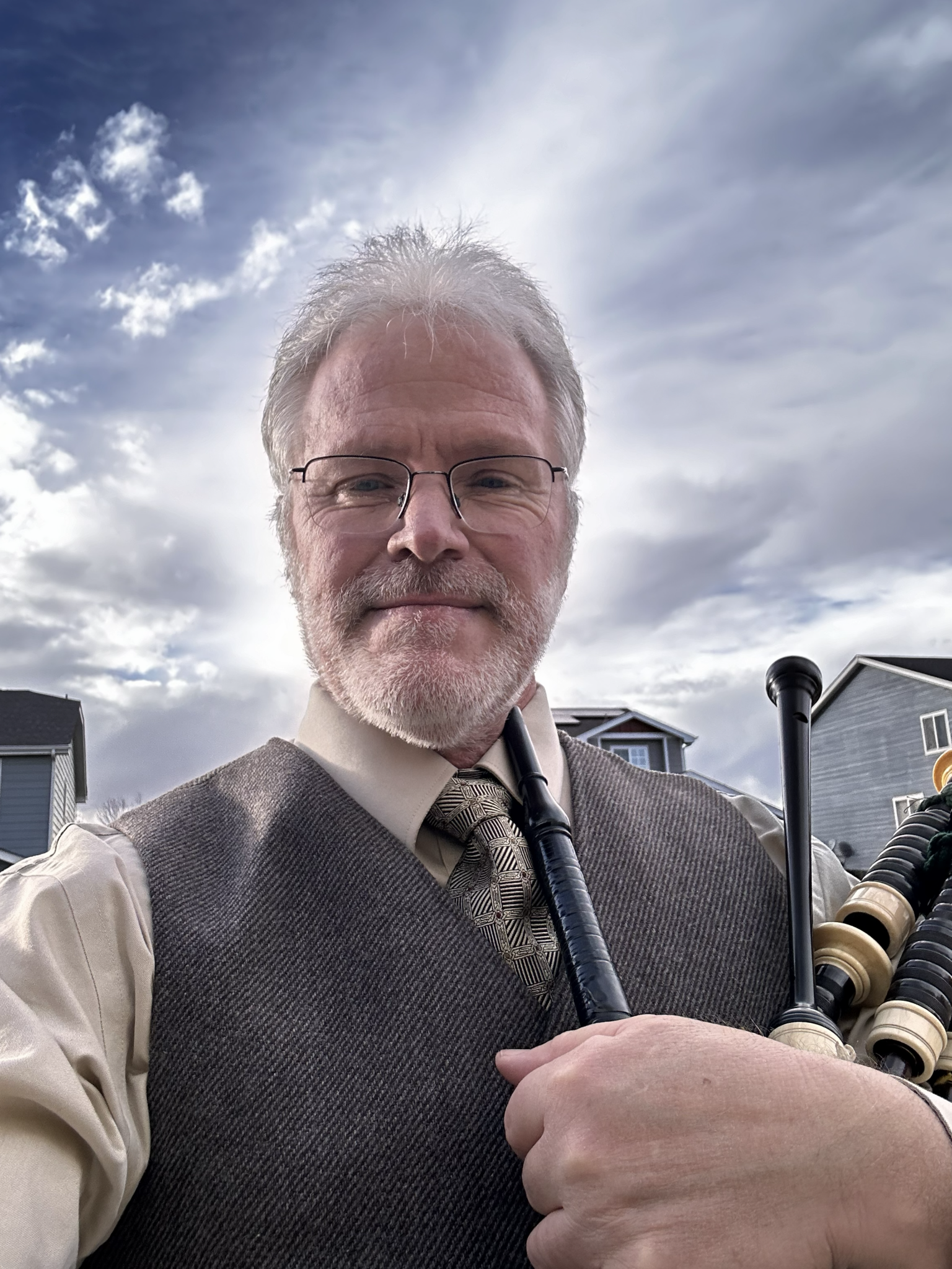 Ken Feighner Bagpiper for Combat Recovery Foundation